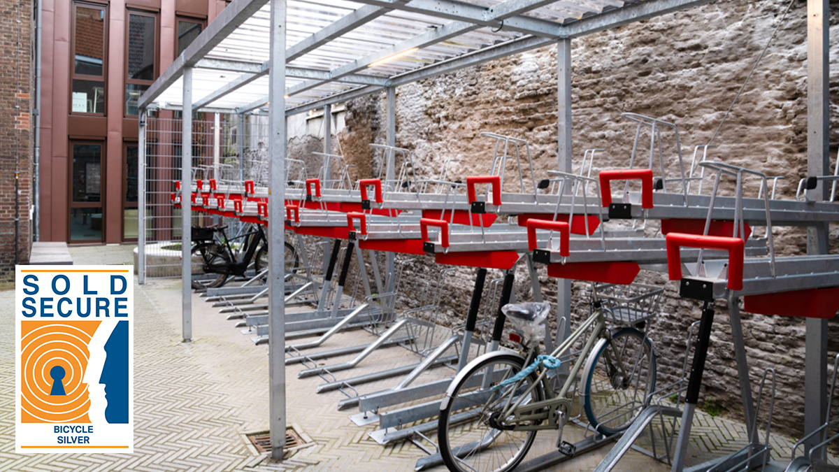 CapaCITY Cycle Racks now with Sold Secure Silver Rating