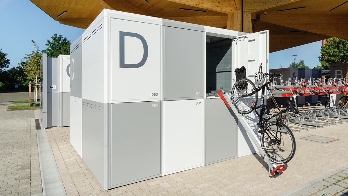 Fullerton Two Tier cycle Locker