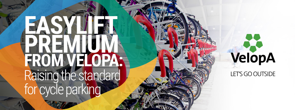 Easylift Premium from VelopA: Raising the standard for cycle parking