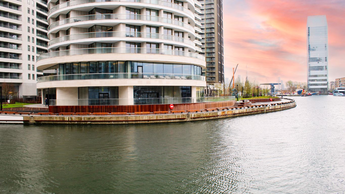 Harbour Quay Gardens, Wood Wharf