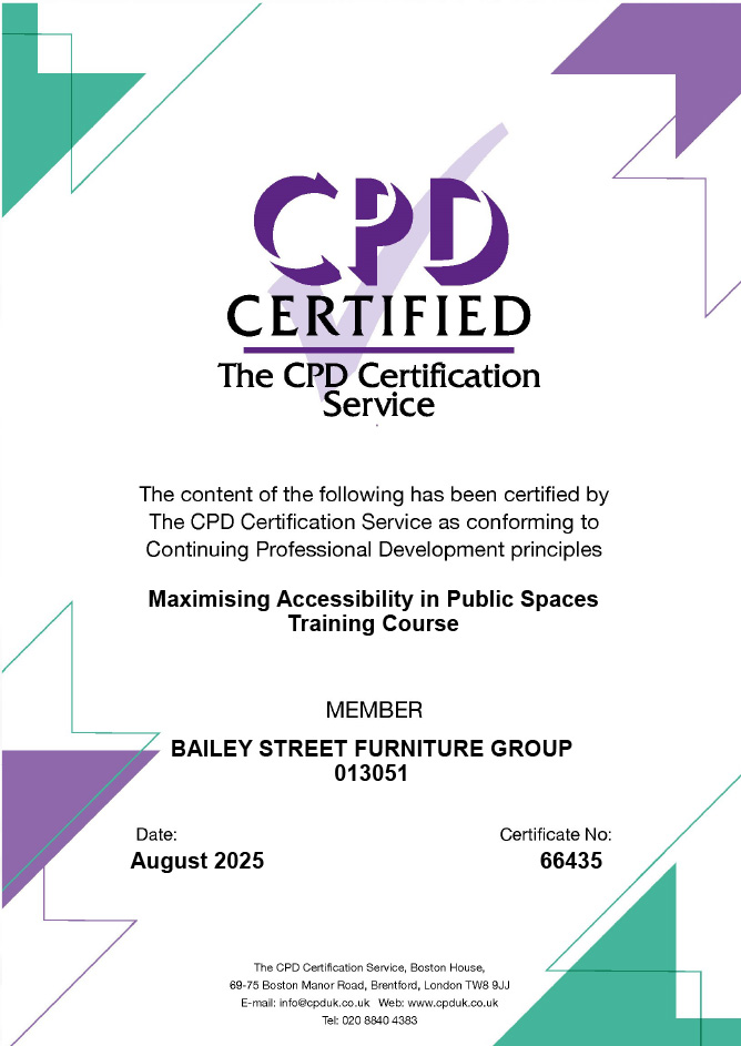 Maximising Accessibility in Public Spaces
