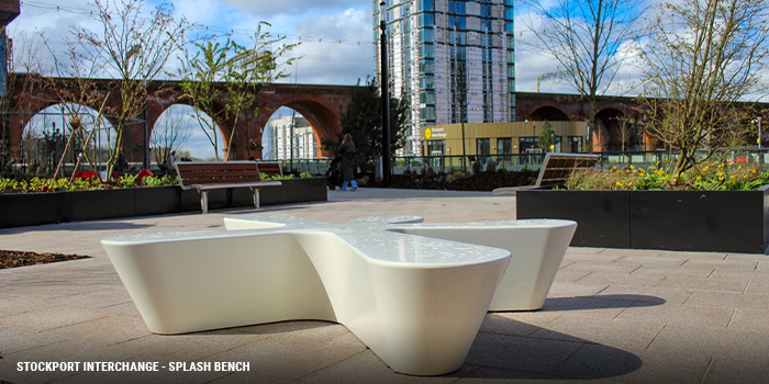 splash seat for Stockport Interchange